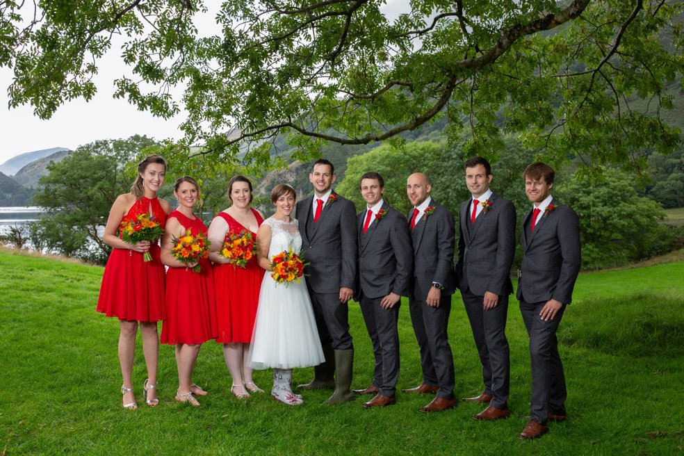 Llyn Gwynant Barns Wedding photography